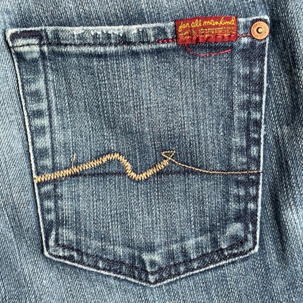 🫶🏼 7 For All Mankind Button Up Men’s Jeans Size 30 - Picture 7 of 11